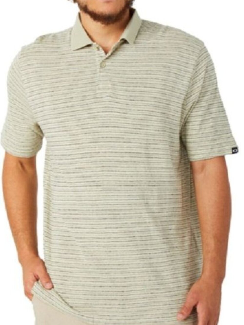 Oakley Men's Debris Stripe Polo LARGE